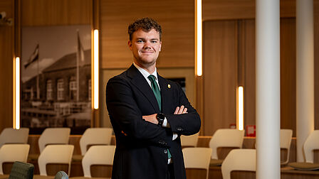 Wethouder Floris de Boer