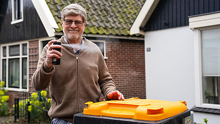 Peter de Nijs: ‘Door afval goed te scheiden, zorg je ook beter voor het milieu.’