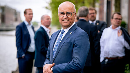 Foto: wethouder Fred Ruiten, Dijk en Waard