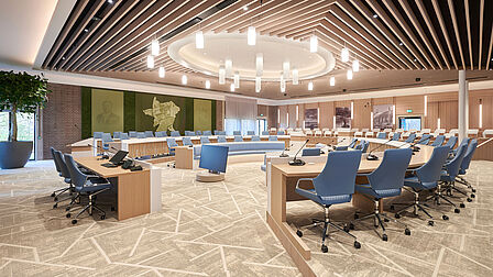 De raadszaal