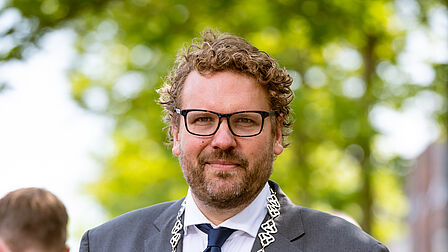 Burgemeester Maarten Poorter