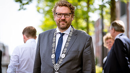 Burgemeester Maarten Poorter