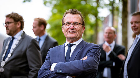 Foto van wethouder John Does